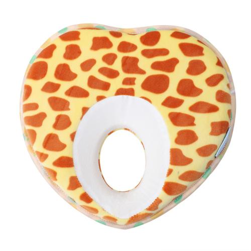 Sponge & Milk Fiber Baby Head Protect Pillow shaped & breathable PC