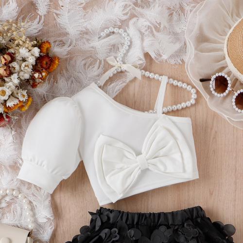 Coton Ensemble de vêtements de fille Jupe & Retour au début plus de couleurs pour le choix Ensemble