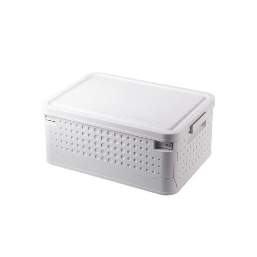 Polipropileno-PP Caja de almacenaje, Sólido, blanco, trozo