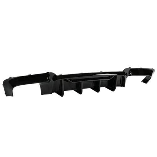 For 11-16 BMW 5 Series F10 535i 550i M5 M Sport Rear Bumper Diffuser Gloss Black