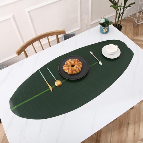 PEVA thermostability & easy cleaning & Waterproof Table Mat Solid PC