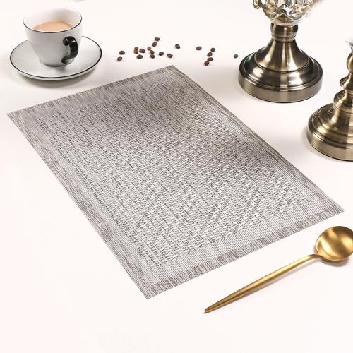 PVC thermostability Table Mat durable & waterproof Solid PC
