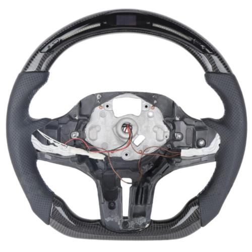 Heated LED Carbon Fiber Steering Wheel For BMW M5 F90 M8 G30 G31 G32 G11 G12 G14