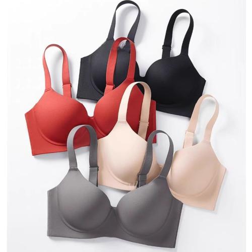 Polyamide Push Up Seamless Bra Spandex Solid PC