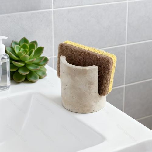 Marble Creative & Absorbent & Quick Dry Kitchen Shelf PC