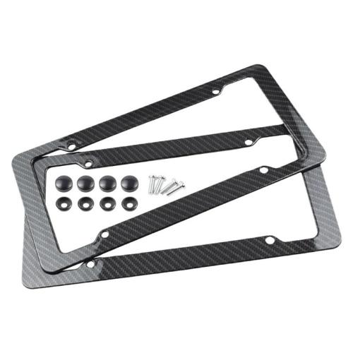 Plastique Cadre de plaque d’immatriculation Structure en fibre de carbone pièce