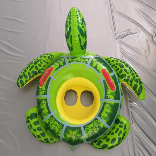 Pvc Anneau gonflable de natation de cheval Imprimé Vert pièce