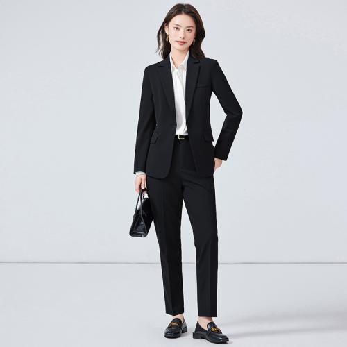 Spandex & Polyester Frauen Business Hose Anzug, Hosen & Mantel, Solide, mehr Farben zur Auswahl,  Festgelegt