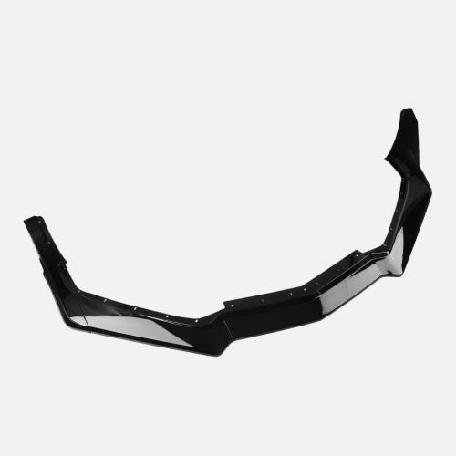 Gloss Black Front Spoiler Lip Splitter For Chevy Corvette C8 2020-2026 Z51 STG