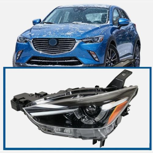 Left Full LED Headlight Assembly For 2019 2020 2021 Mazda CX-3 W/AFS DH5C-51040
