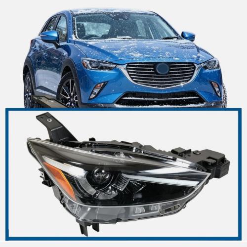 Right Full LED Headlight Assembly For 2019 2020 2021 Mazda CX-3 AFS DH5C51030D