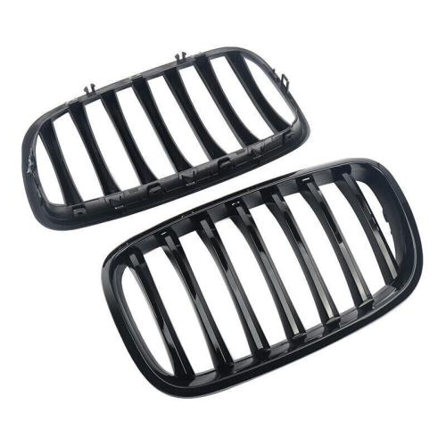 For BMW E70 Center Front Grille 07-13 X5 Front Bumper Grille