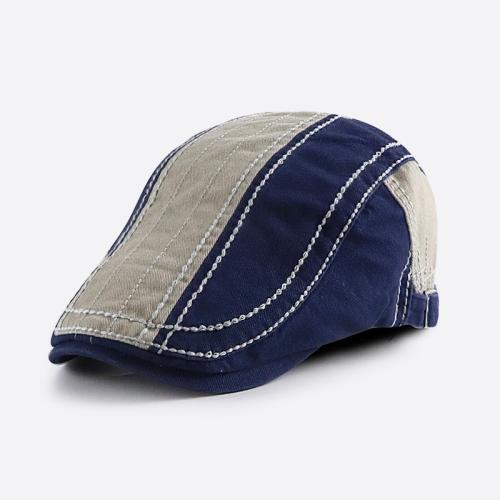 Katoen Flatcap Flatcap Geborduurd meer kleuren naar keuze stuk