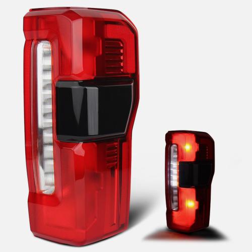 For 2023-2025 Ford F-250 Super Duty Halogen w/Blind Tail Light Passenger RH