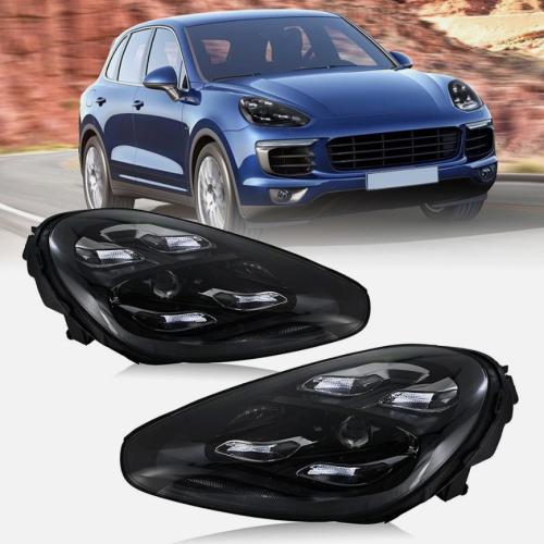 Matrix LED headlights for 2015-2017 Porsche Cayenne 958.2 958 upgrade