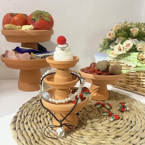 Pottery Dried Fruit Plate PC