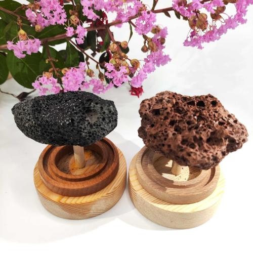 Lave Diffuseur d’aromathérapie Bois plus de couleurs pour le choix pièce