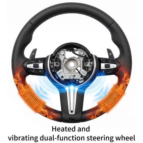 New Steering Wheel with Vibration For BMW M3 F30 F31 F32 F33 F34 F36 F44 2 3 4 Series