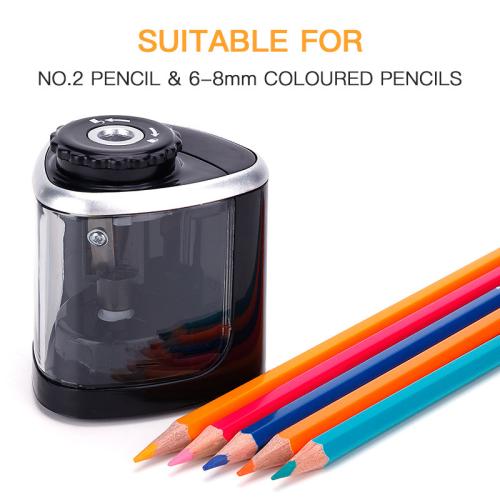 Plastic Creative Electric Pencil Sharpener portable PC