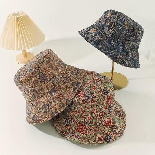 Cork windproof Bucket Hat sun protection & unisex & adjustable : PC