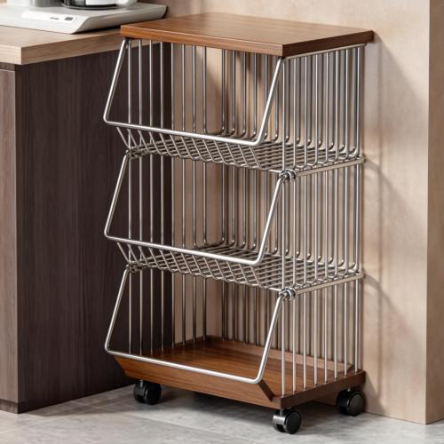 Metal & Madera Estante,  trozo