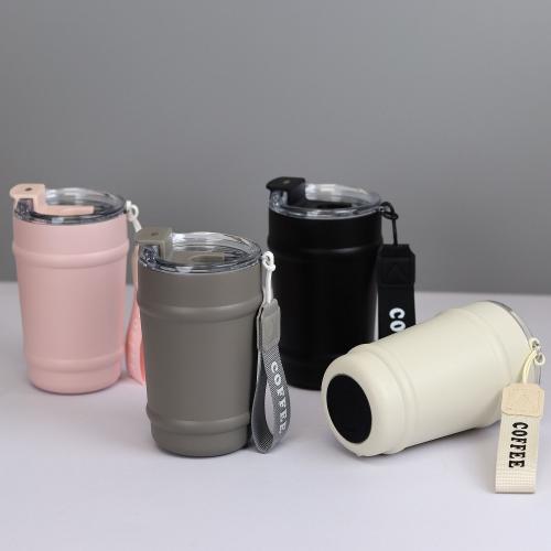 304 Stainless Steel heat preservation Vacuum Bottle portable 201 Stainless Steel & Polypropylene-PP letter PC