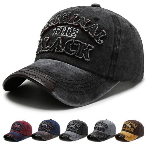 Baumwolle Flatcap, Bestickt, Stück