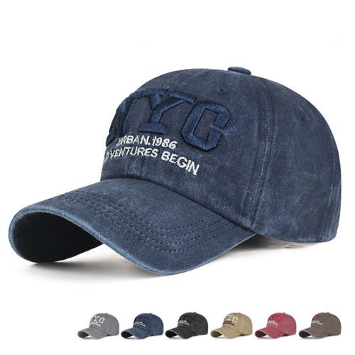 Baumwolle Flatcap, Bestickt, Stück