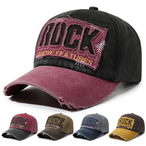Baumwolle Flatcap, Bestickt, Stück