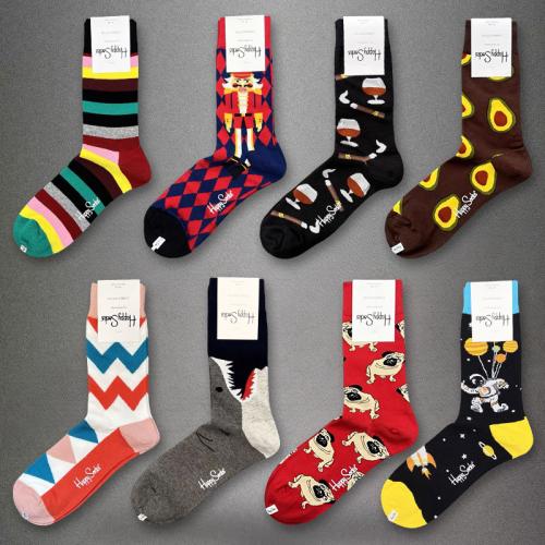 Polyamide & Spandex & Katoen Mannen Enkel Sock verschillende kleur en patroon naar keuze Paar