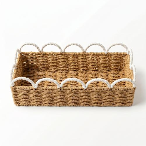 Papier Aufbewahrungskorb, Khaki,  Stück