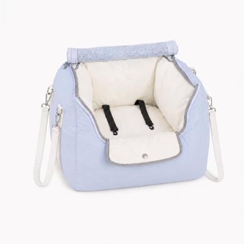 PP Cotton & Polyester Pet Bed light blue PC