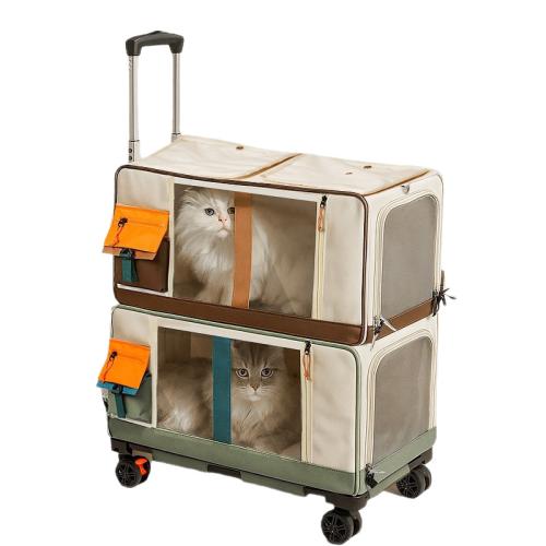 Oxford De wandelwagen van het huisdier Plastic Cement & Aluminium & Staal & PE Plastic & Polypropyleen-PP & Pvc & Berber Fleece meer kleuren naar keuze stuk