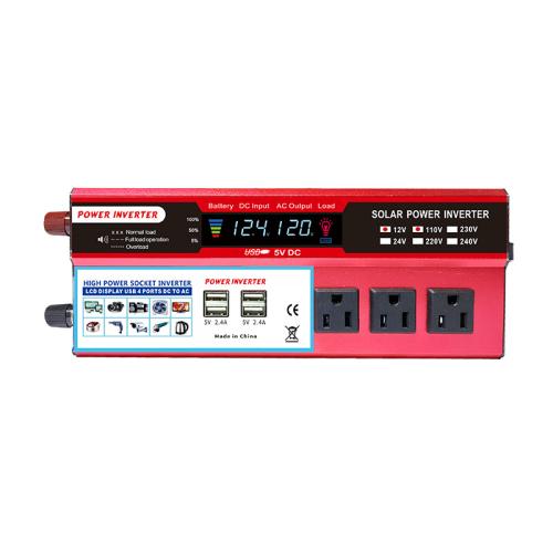 1000W Inverter Multifunctional Car Inverter EU Standard US Standard 12V to 220V/110V