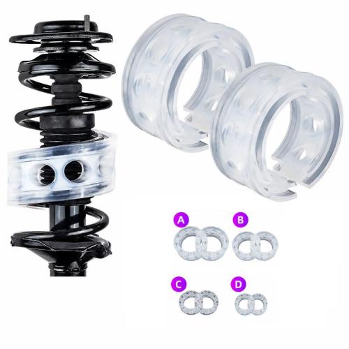 Car Shock Absorber Spring Bumper Power Auto-buffers A/B/C/D Type Springs Bumpers Cushion