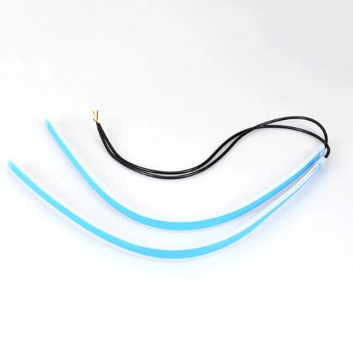 LED DRL Car Flexible Waterproof Strip Auto Headlights White Turn Signal
