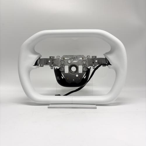 New 350mm Full Floating Steering Wheel For 2024+ Tesla Model Y Juniper Yoke Handle