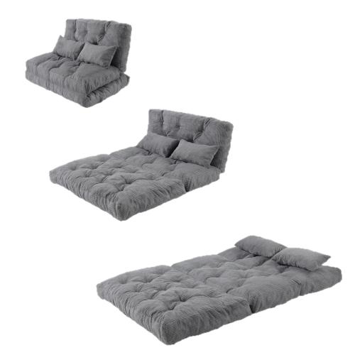 Corduroy Soft & Multifunction Sofa Bed Sponge Solid PC