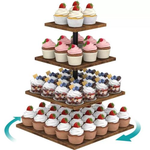Bois & Fer Rack de stockage Marron pièce