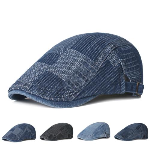 Baumwolle Berets, Plaid, mehr Farben zur Auswahl, Stück