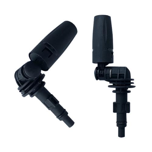 Kunststoff Auto-Waschmaschine Sprinkler Kopf, Schwarz, Stück