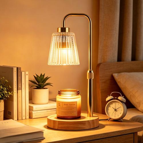 Verre & Bois massif & Fer Lampes de parfum plus de couleurs pour le choix pièce
