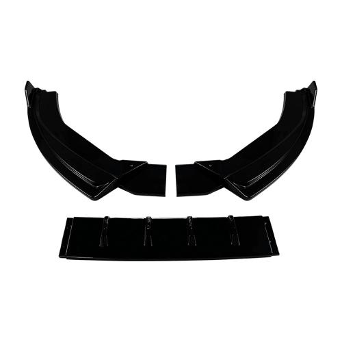 Real Carbon Front Bumper Lip Spoiler for Audi A6 C7.5 SLINE S6 Sedan 2016-2018