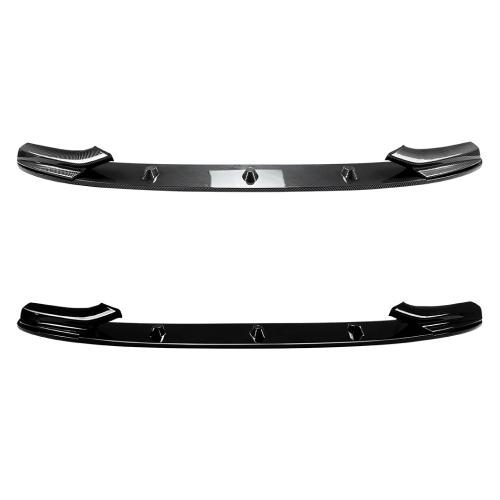 For BMW 5 Series F10 F11 M Sport 2011-17 Front Bumper Lip Spoiler Splitter Black