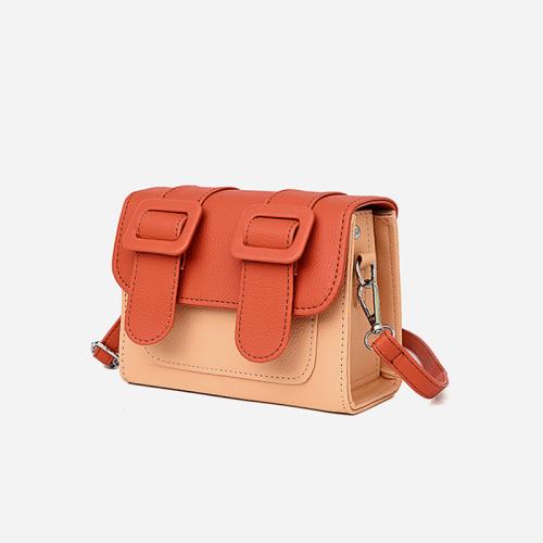 Cuero de la PU Bolso de Crossbody, Poliéster, Correspondencia de colores, más colores para elegir, trozo