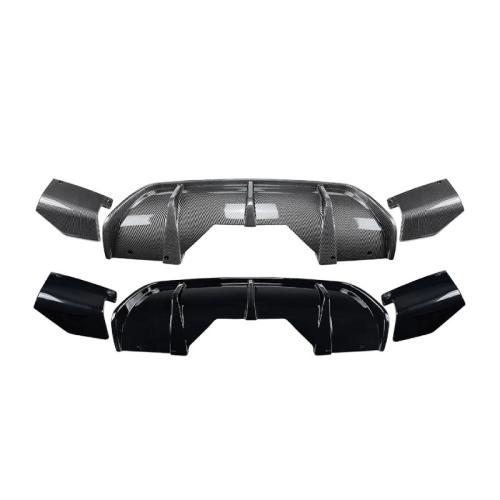 Rear Bumper Diffuser Lip Spoiler For BMW X6 F16 M Sport 2014-2019 Car