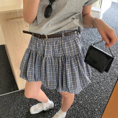 Polyester Rock, Gedruckt, Plaid, mehr Farben zur Auswahl, Stück
