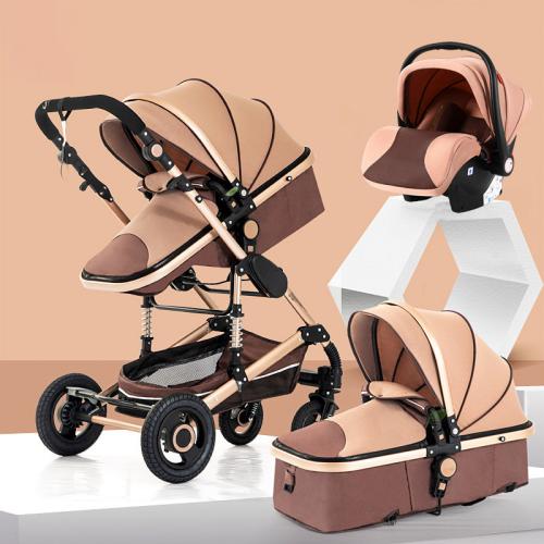 High Carbon Steel foldable Stroller PC