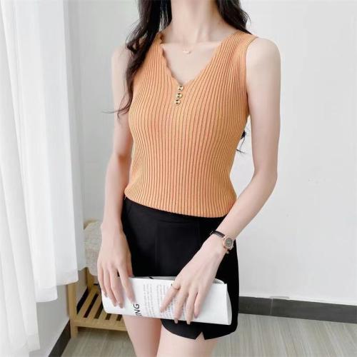 Viscose-vezel Tanktop Solide meer kleuren naar keuze stuk
