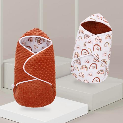 Knit Fabric & Plush & Polyester Baby Hold Quilt & thermal printed PC